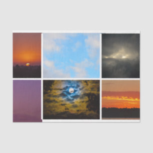 Sky Fotos Sunset Sky Wolken Vollmond Lila Seidenpapier