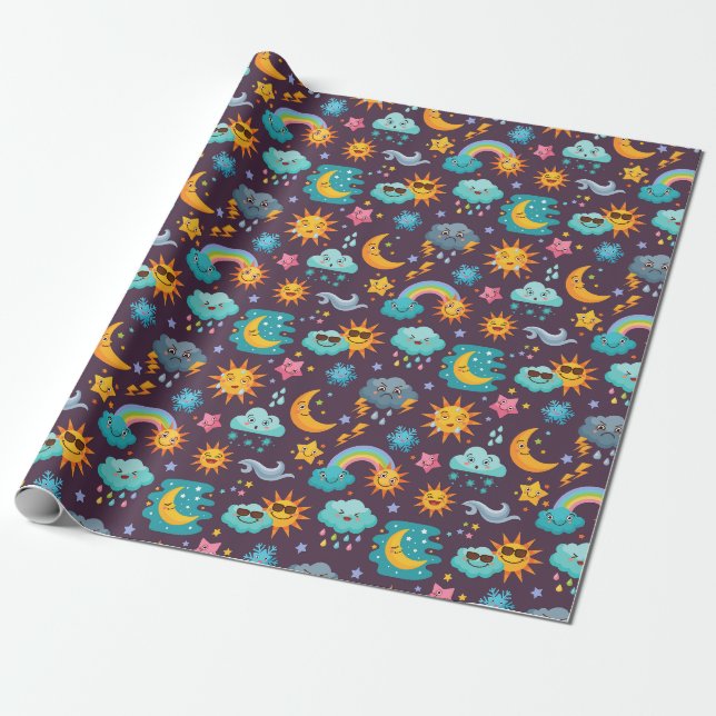 Sky Geschenkpapier (Ungerollt)