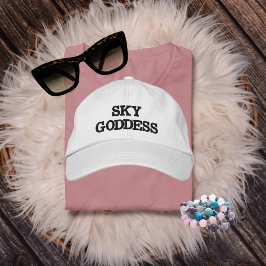 Sky Goddess Typografie, Wanderlust, Einfach Bestickte Baseballkappe