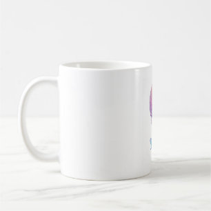 Sky High Kitty - Niedliches whimsical Cat Adventur Kaffeetasse