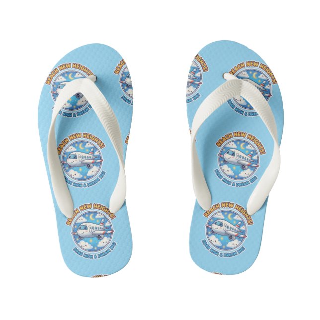 "Sky High Voyager" Pilot-In-Training Kinderbadesandalen (Fußbett)