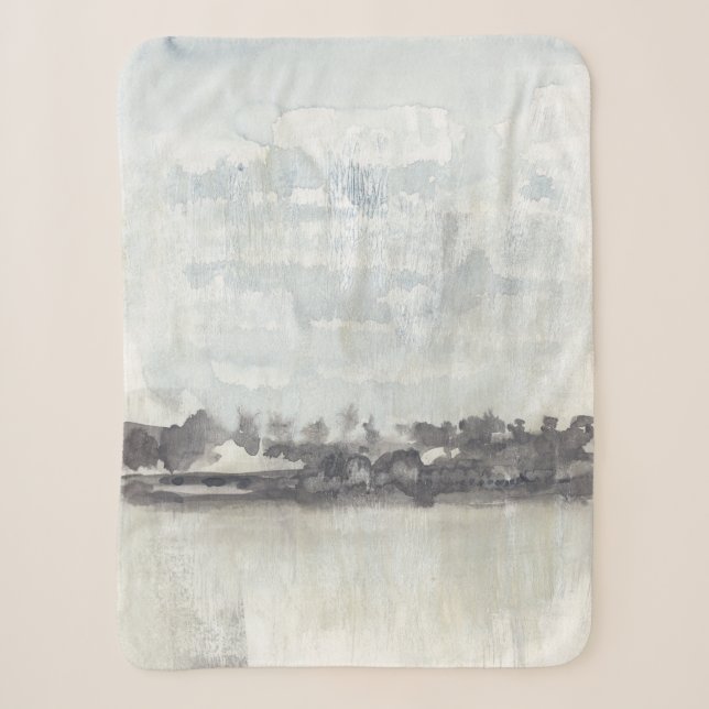 Sky Horizon - Neutrale Farben Sherpadecke (Vorderseite)