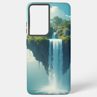 Sky Island Falls Case Dreamy Samsung Fantasy Cover Samsung Galaxy Hülle