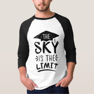 Sky ist das Limit Clever Abschluss Captions Niedli T-Shirt