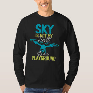 Sky ist nicht mein Limit-Playground-Rc-Flugzeug-Dr T-Shirt