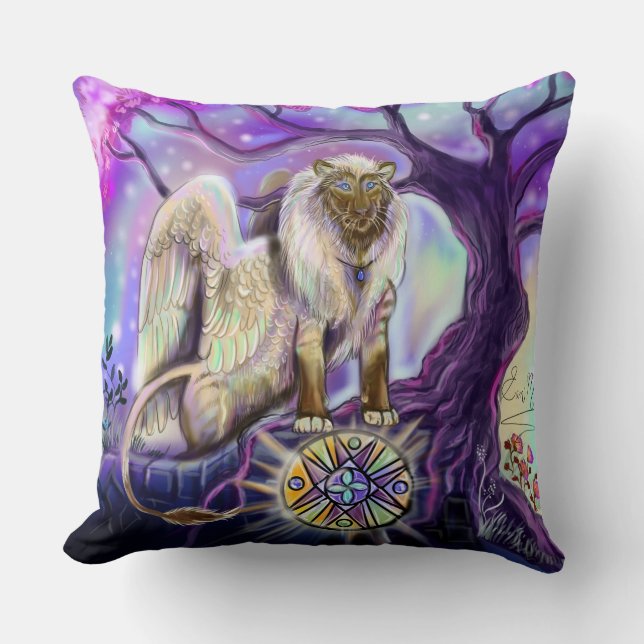 Sky Lion Kissen (Vorderseite)