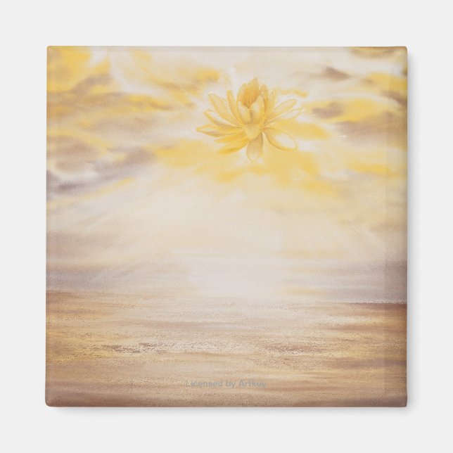 Sky Lotus Magnet (Vorne)