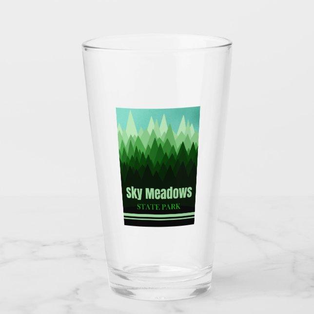 Sky Meadows Staat Park Virginia Forest Glas (Vorderseite)