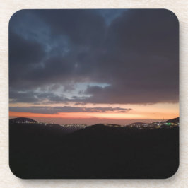 Sky night Hard plastic Untersetzer