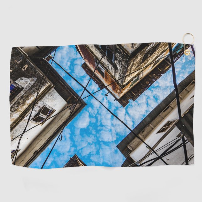Sky Over Stonetown, Sansibar Golfhandtuch (Horizontal)