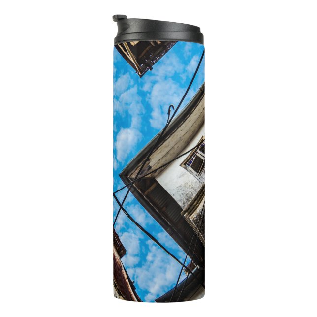 Sky Over Stonetown, Sansibar Thermosbecher (Nach rechts gedreht)