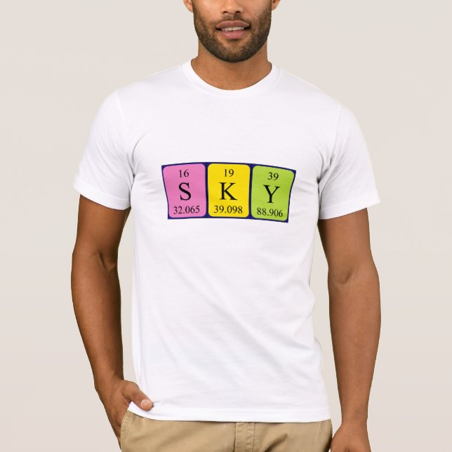 Sky Periodenname Shirt (Vorderseite)