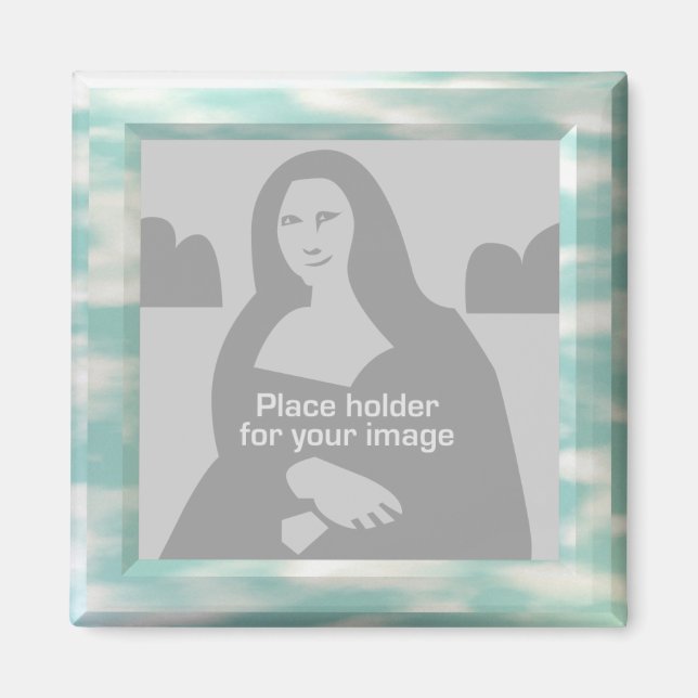 Sky Picture Frame Template Magnet (Vorne)
