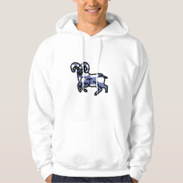 Sky Ram Silhouette  Hoodie