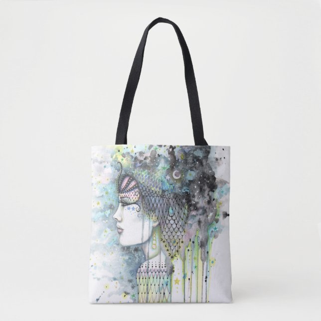 Sky Sinti und Roma Fantasy Boho Style Artwork Tasche (Vorderseite)