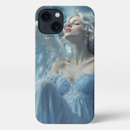 Skybound Silence: Engel des Mitternachtschleiers iPhone Hülle