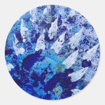 Skyburst Art Stickers