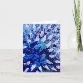 Skyburst-geklappte Mitteilungskarten