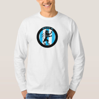 Skycatz weiße lange Hülse T-Shirt