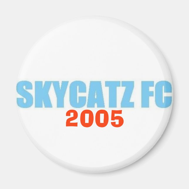 SKYCATZFC-TEXT 2005-Magnet Magnet (Vorne)