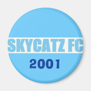 SKYCATZFC TEXT Magnet 2001