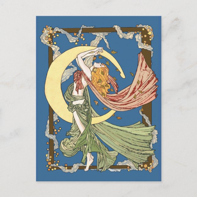 Skyclad Oktobernacht Postkarte (Vorderseite)