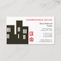 Skycraper Silhouette Real Anwesen Realtor