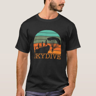 Skydive Evolution Skydiving Skydiving Hobby T-Shirt