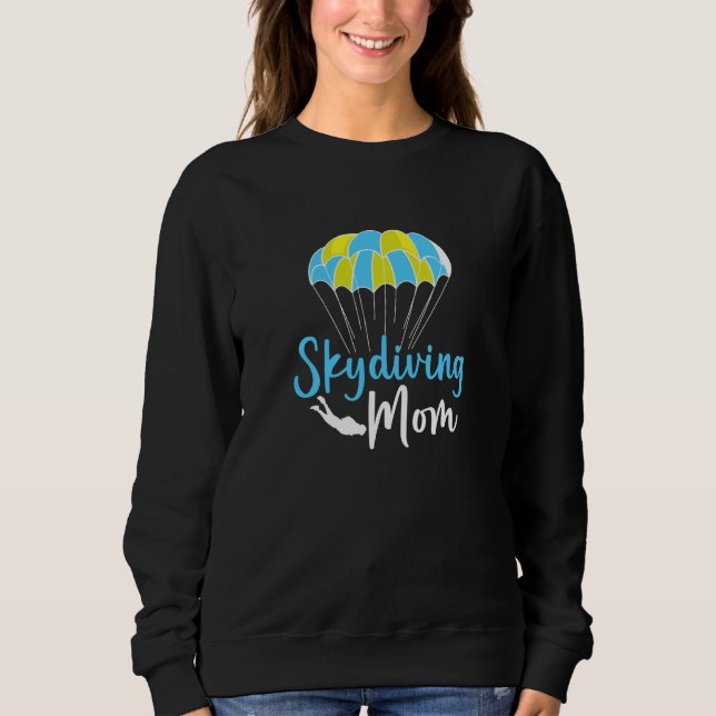 Skydive Parachute Parachutist Skydiver Skydiving M Sweatshirt (Vorderseite)