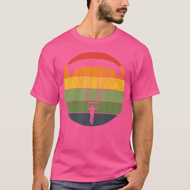 Skydive Parachuting T-Shirt (Vorderseite)