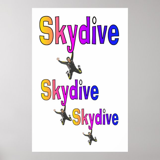 Skydive Poster (Vorne)