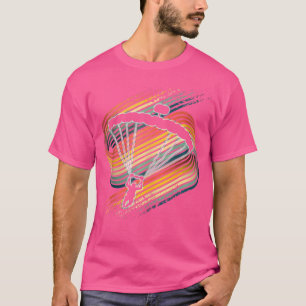 Skydive Retro Skydiving Instructor Sky Diving Para T-Shirt