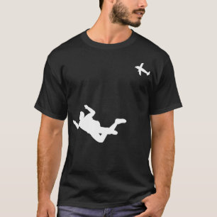 Skydive Skydive Skydiver Fallschirm Flugzeug Gesch T-Shirt