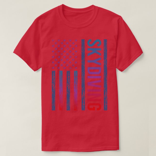 Skydive Skydive Skydiver T-Shirt (Design vorne)