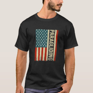 Skydiver-Fallschirmspringer Paragliding US-amerika T-Shirt