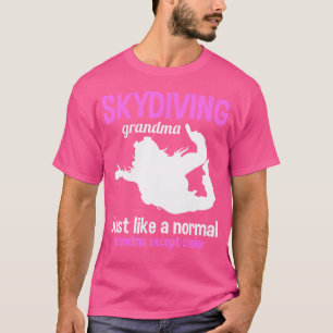 Skydiver Großmutter Parachuter Großmutter Skydiver T-Shirt