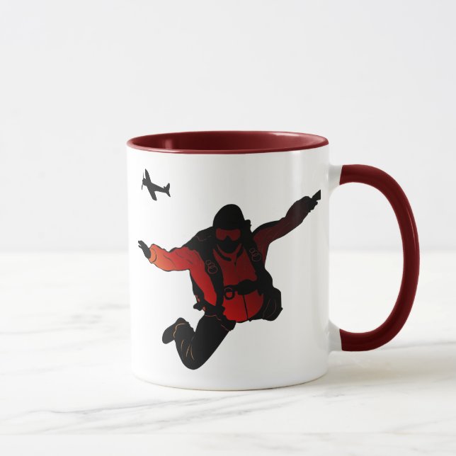 Skydiver Tasse (Rechts)
