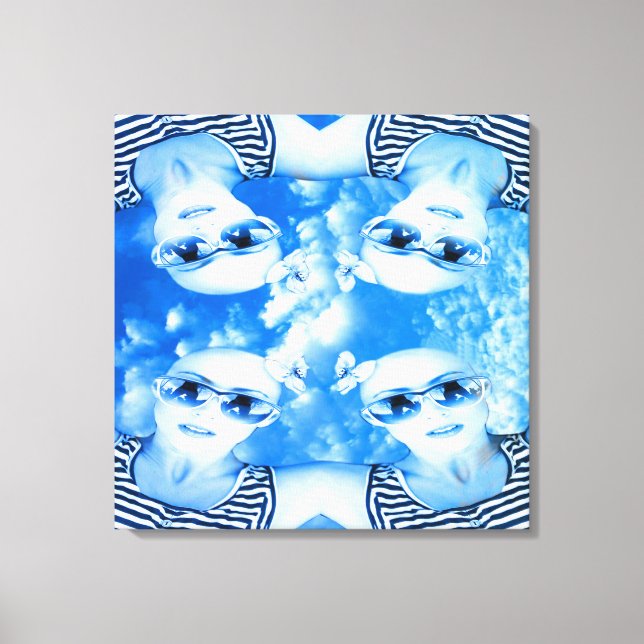 Skydiverse Leinwanddruck (Vorderseite)