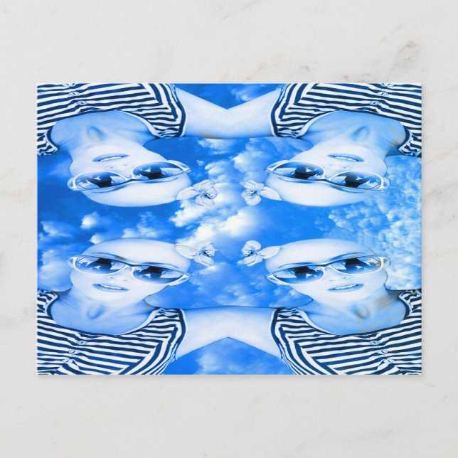 Skydiverse Postkarte (Vorderseite)