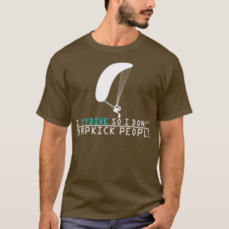 Skydiving Design für Damen Skydiver Skydiving Lo T-Shirt