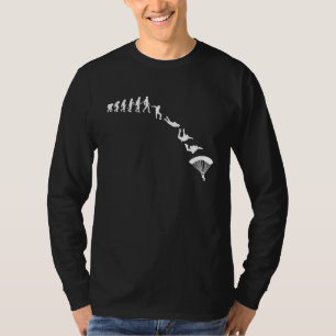Skydiving Evolution Skydiver Fallschirm BASE Jump T-Shirt