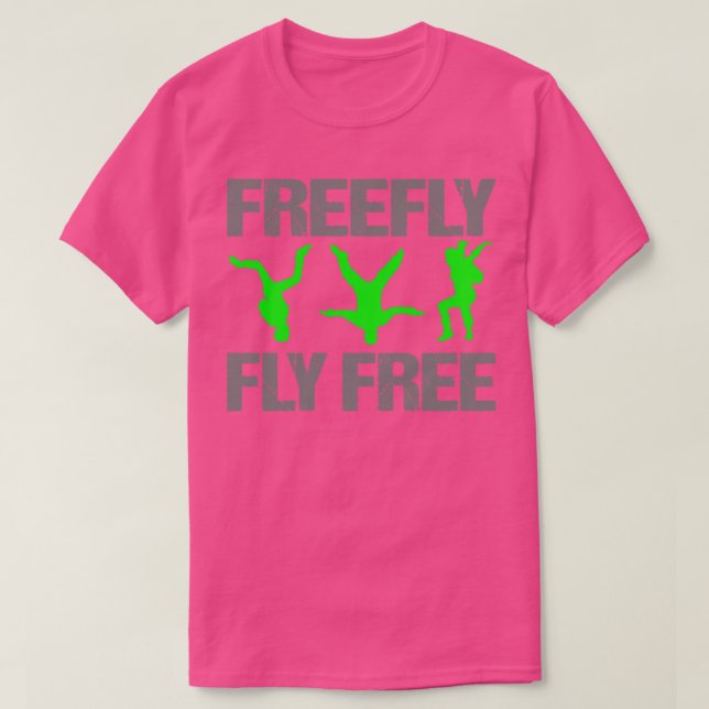 Skydiving Freefly T-Shirt (Design vorne)