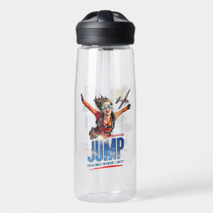 Skydiving-Fühl die Freiheit über den Wolken Frau Trinkflasche