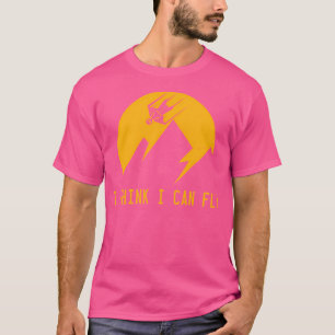 Skydiving Jumpsuit Cartoon kann ich zitieren T-Shirt