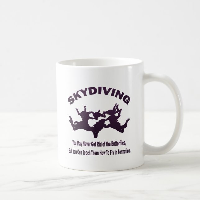 SKYDIVING KAFFEETASSE (Rechts)
