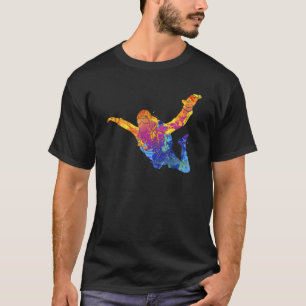 Skydiving Parachutust Extreme Sport T-Shirt