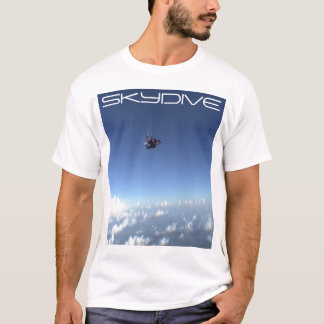skydiving skydive Fallschirm bewölkt NachtShirt T-Shirt