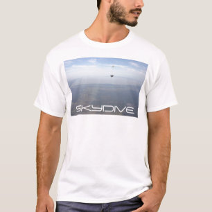 skydiving skydive Fallschirmwolken T-Shirt