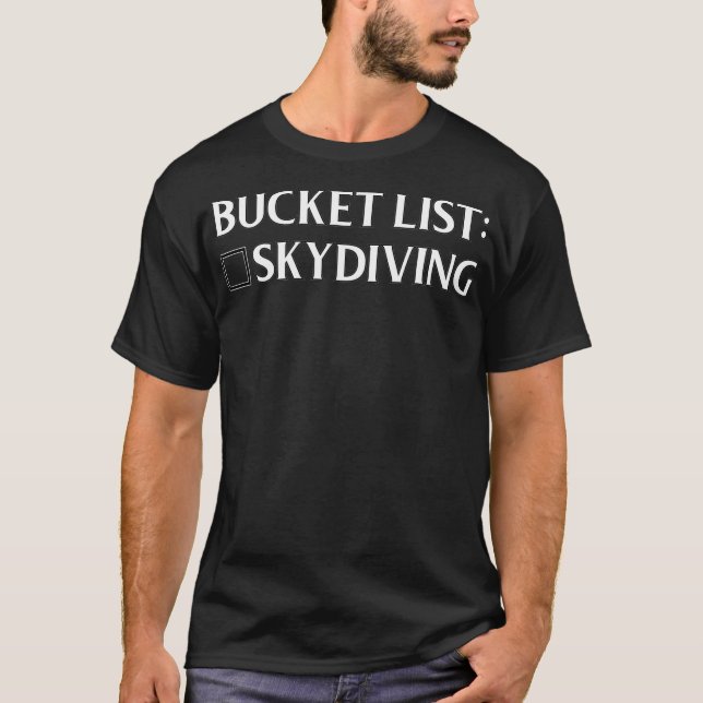 Skydiving Skydiver Geschenke für Männer Vater Funn T-Shirt (Vorderseite)