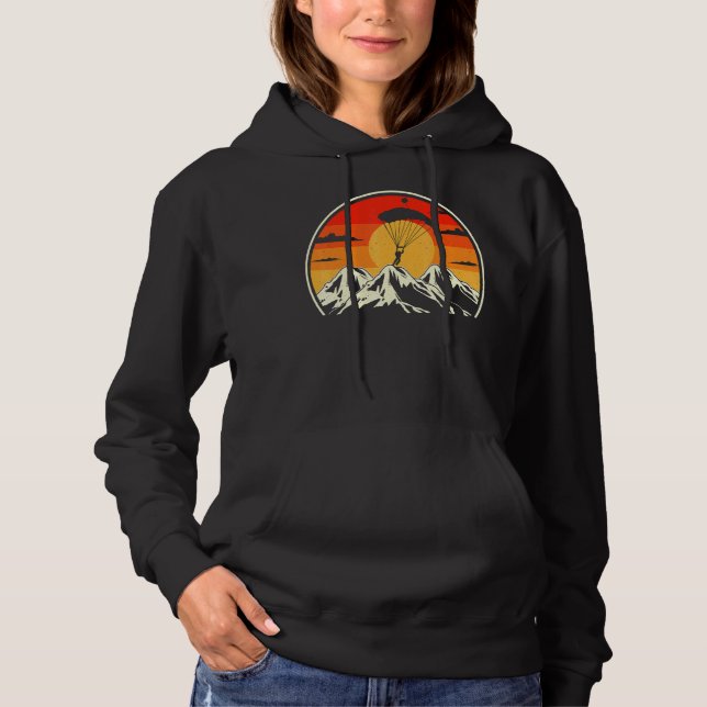 Skydiving Sunset Hoodie (Vorderseite)